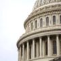 Close-up of the US Capitol Rotunda’s exterior