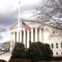 Side angle of US Supreme Court Building