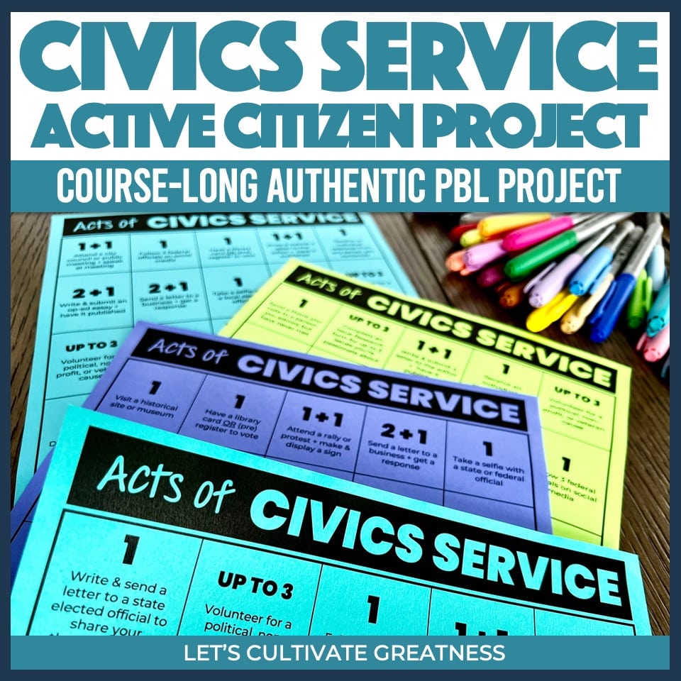 Active Citizen Service Civics Project