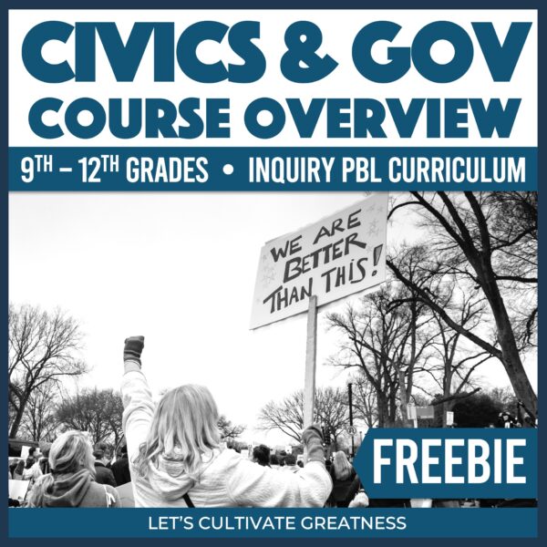 Civics and Government Inquiry Full Course Curriculum Overview