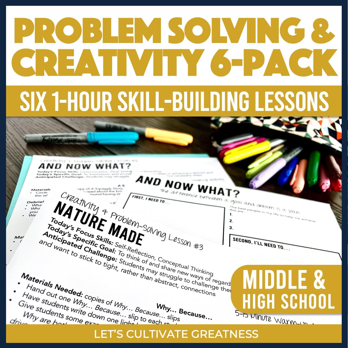 Creativity & Problem-Solving Skills Pack