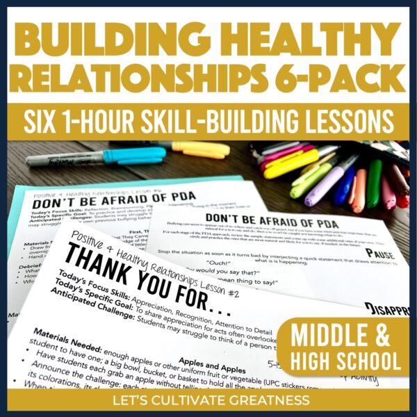 Building Healthy Relationships Skills Pack