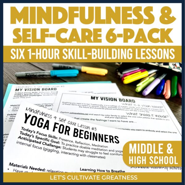 Mindfulness & Self-Care Skills Pack