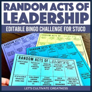 Random Acts of Leadership & Kindness Project Kit