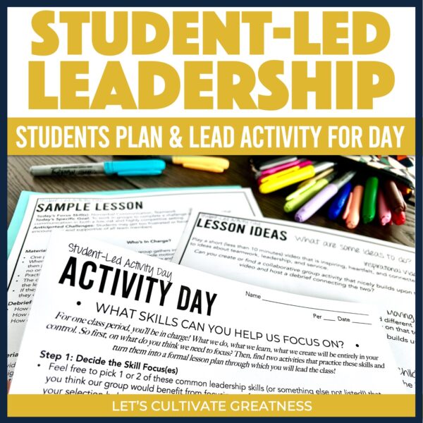 Student-Led Leadership Skills Project Kit