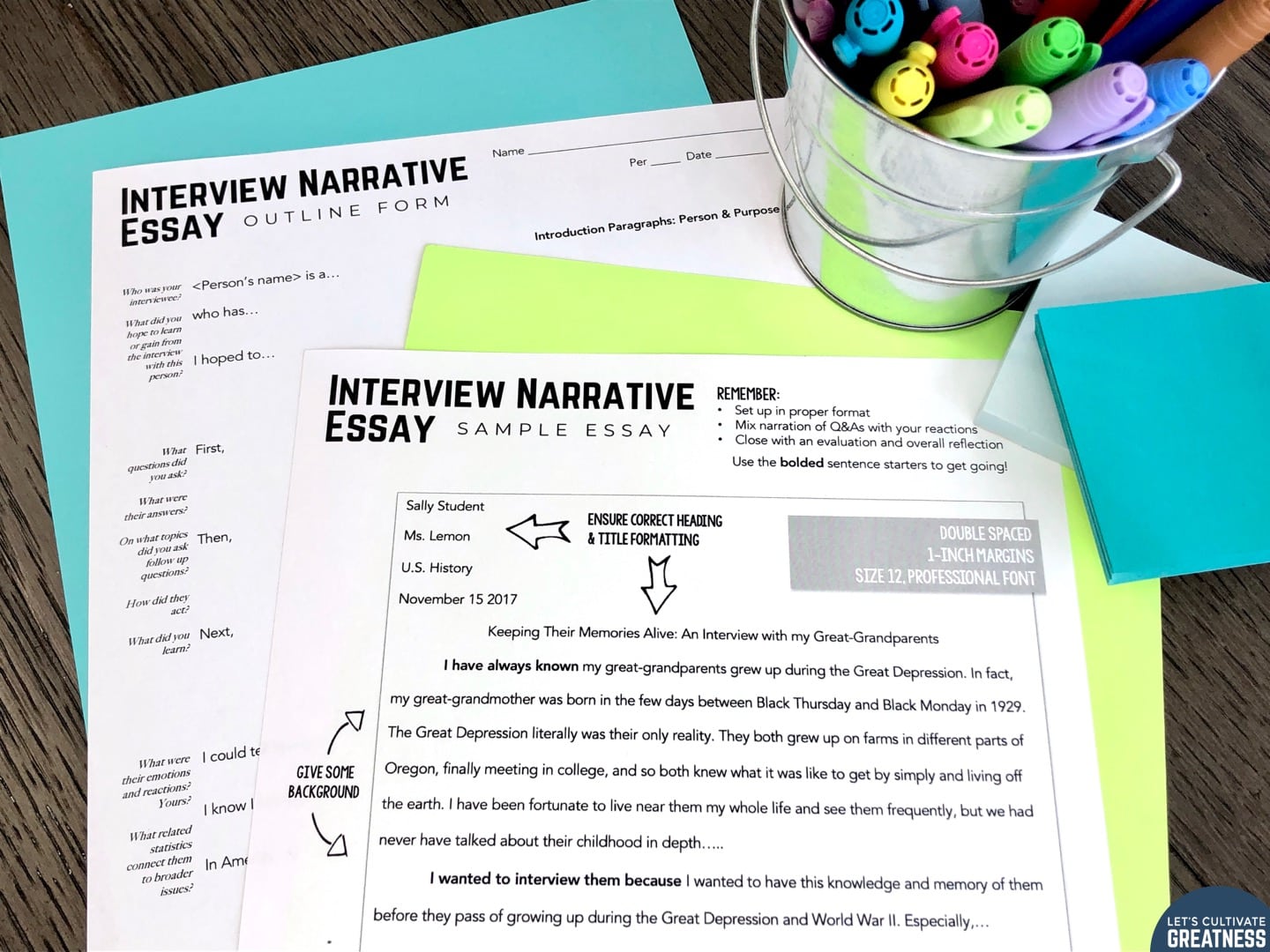 how to write a essay comparing two things