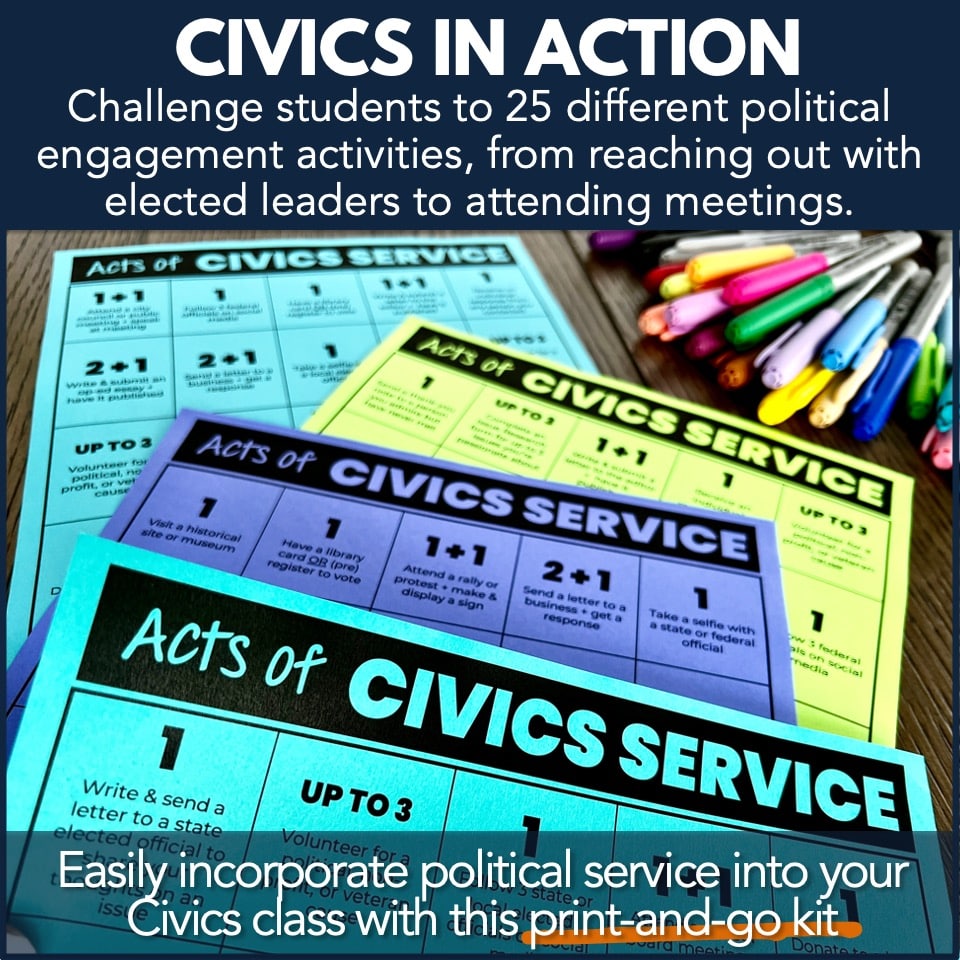 Active Citizen Service Civics Project