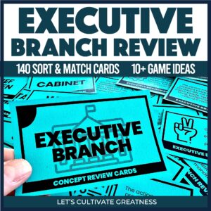 Executive Branch Review Card Sort Kit