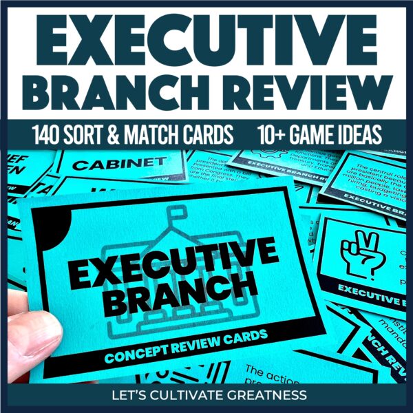 Executive Branch Review Card Sort Kit