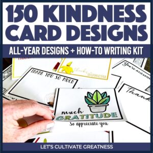 150 Kindness & Thank You Note Cards Kit