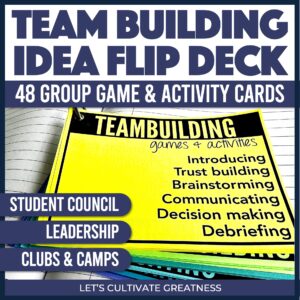 Team Building Activities Flip Deck