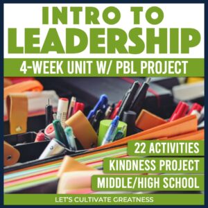 Introduction to Leadership and Student Council Unit