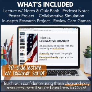 Legislative Branch Unit Bundle