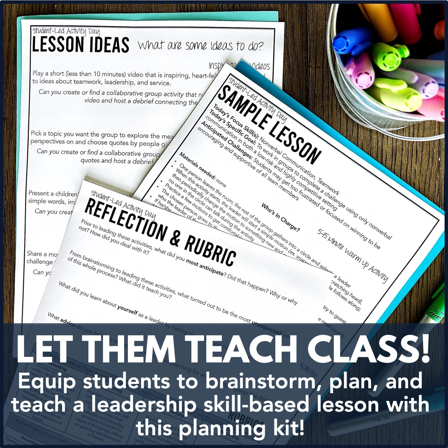 Student-Led Leadership Skills Project Kit