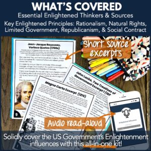 Enlightened Influences on US Government Kit