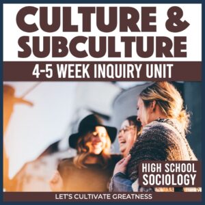 Culture & Subculture Unit