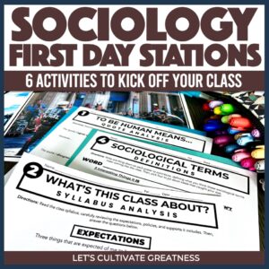 First-Day Sociology Stations Activity