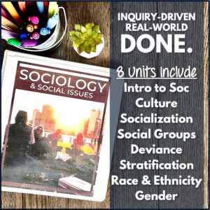 Intro to Sociology & Social Issues Course Curriculum Overview