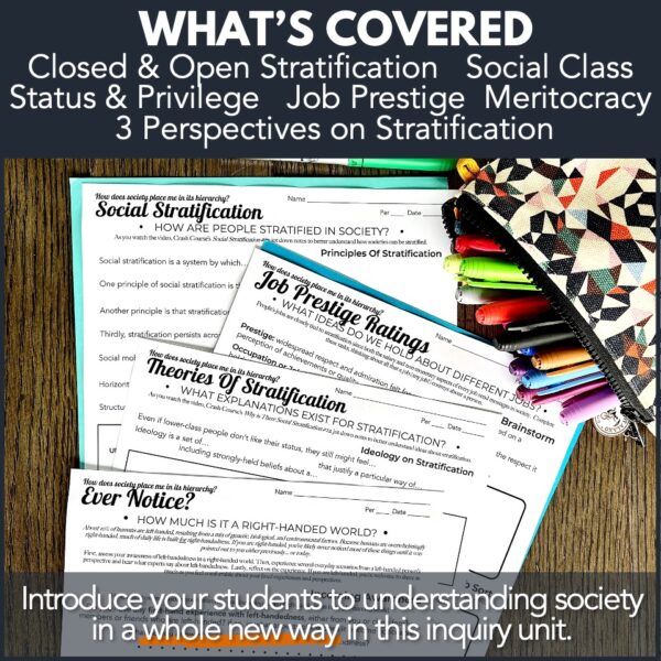 Stratification & Social Status Unit - Image 2