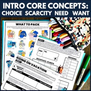 First Day Economics Activity