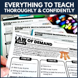 Supply, Demand, & Equilibrium Unit