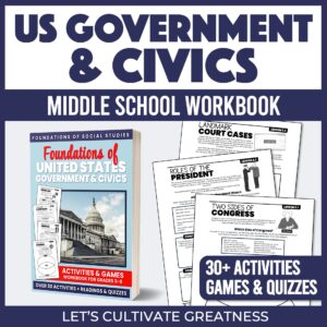 Foundations of U.S. Government & Civics Workbook