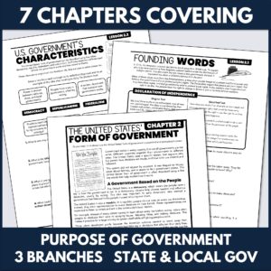 Foundations of U.S. Government & Civics Workbook