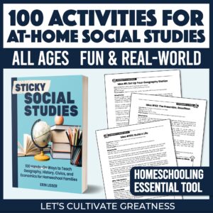 Sticky Social Studies: 100 Hands-On Social Studies Activities