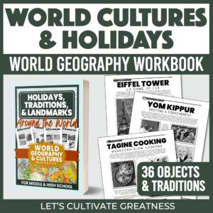Holidays, Traditions, & Landmarks Around the World Workbook