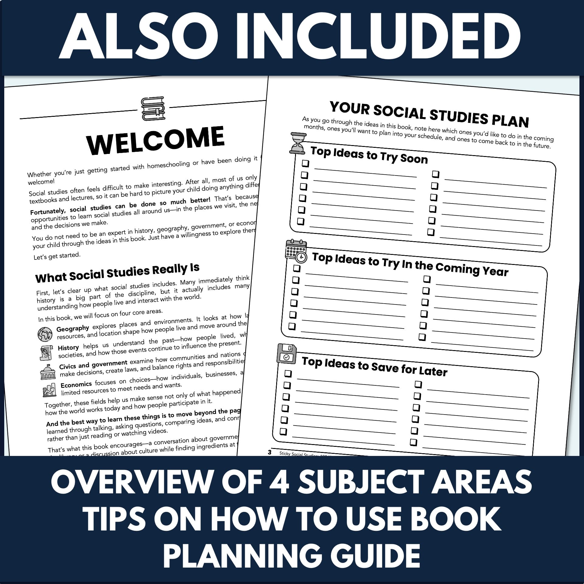 Sticky Social Studies: 100 Hands-On Social Studies Activities - Image 4